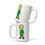 Thumbnail: ELROY White glossy mug