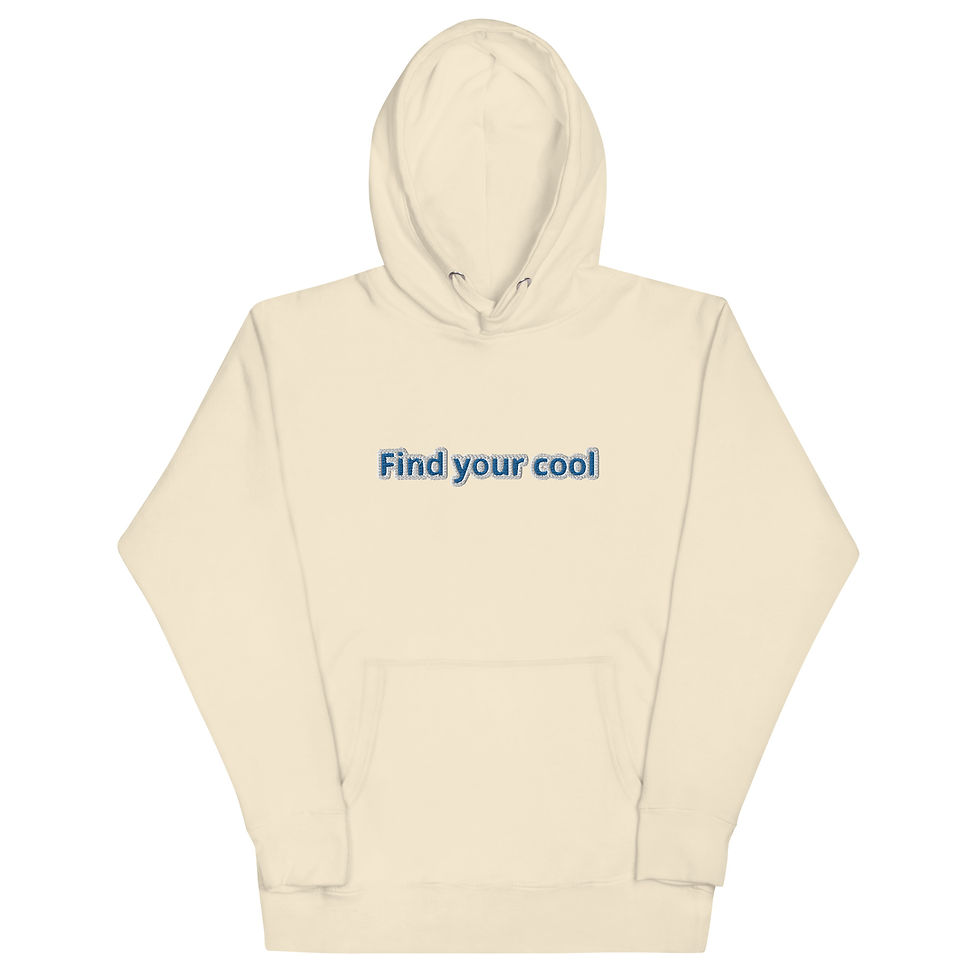 Thumbnail: FIND YOUR COOL hoodie by DARIUS CACHE