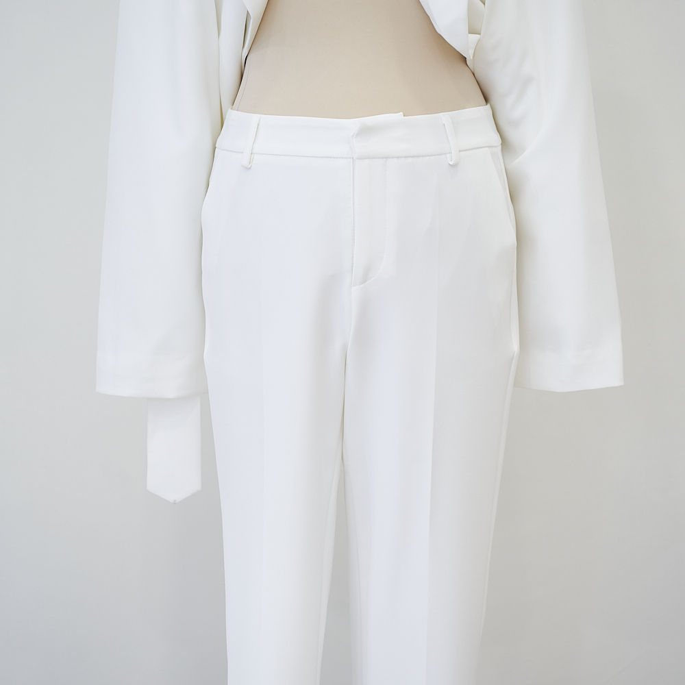 Pantalón Traje Blanco