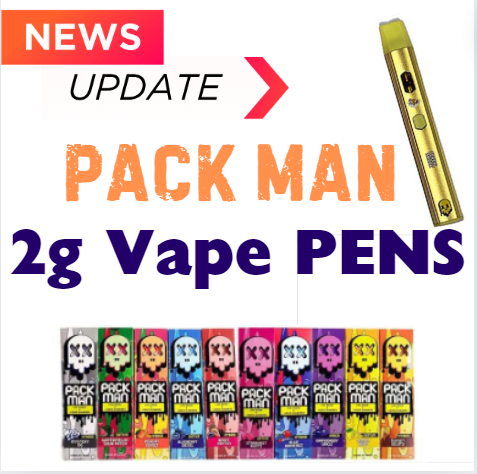 pack man thc vape Pack Man Vape Thc Packman 2g Dual Flavor Disposable – Mountain Cannabis Club main image 0