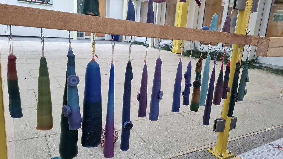 Komm zum Kerzenziehen