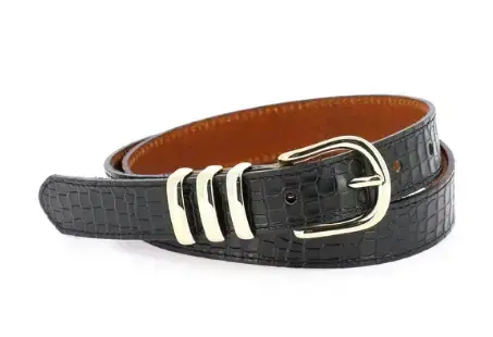 Miniature : Ceinture La Iena Mushu Noir Herbert Frère Soeur