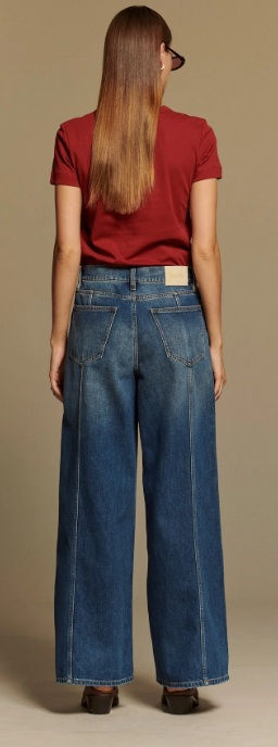 Miniature : Jeans Walas Denim large Old Mill Lab dip