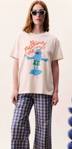 Miniature : T-shirt Elodea Crème Frnch