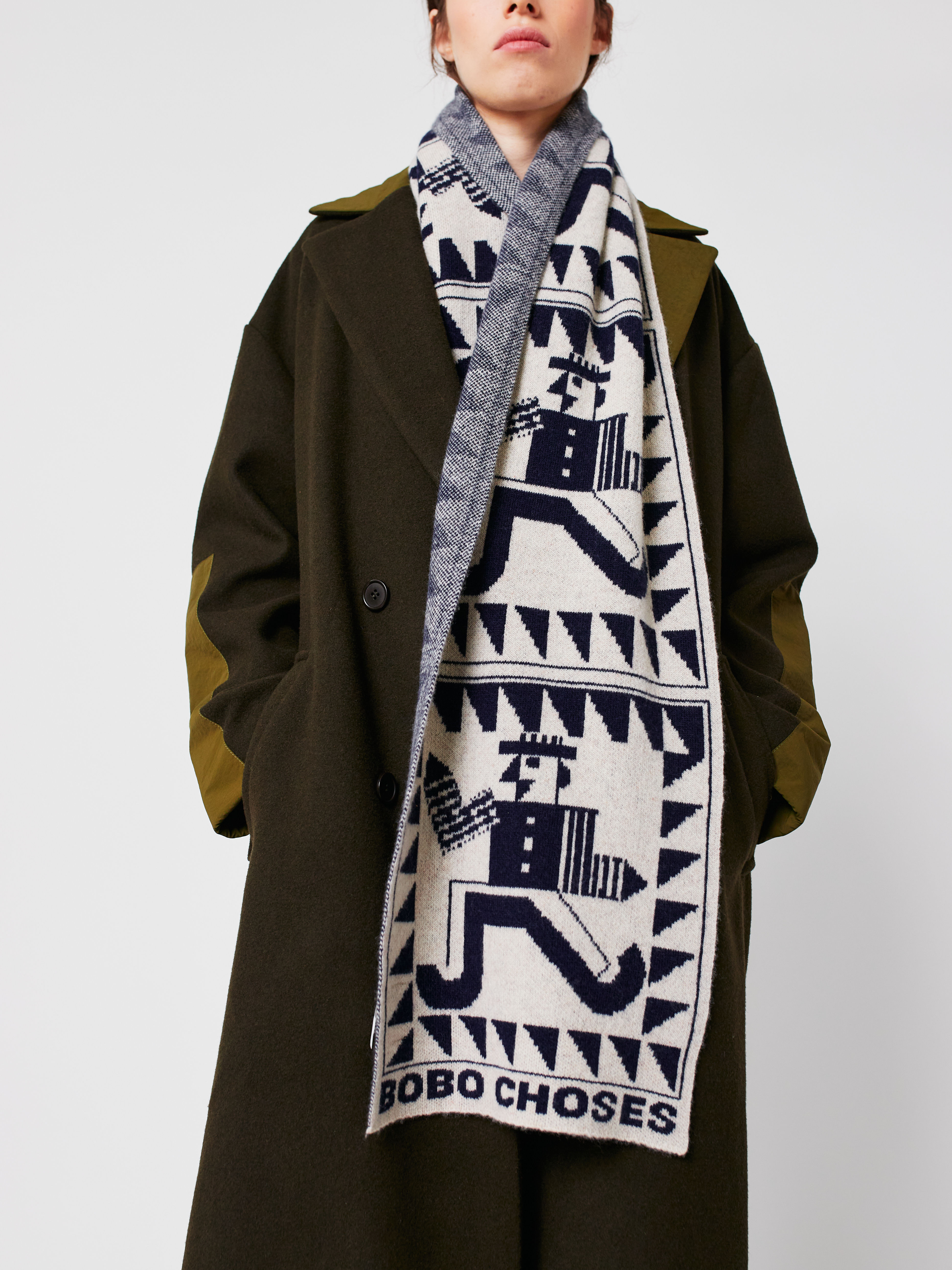 Echarpe en Laine Mr Pencil Bobo Choses