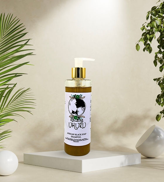 African Black Soap Shampoo | Raising Uhuru