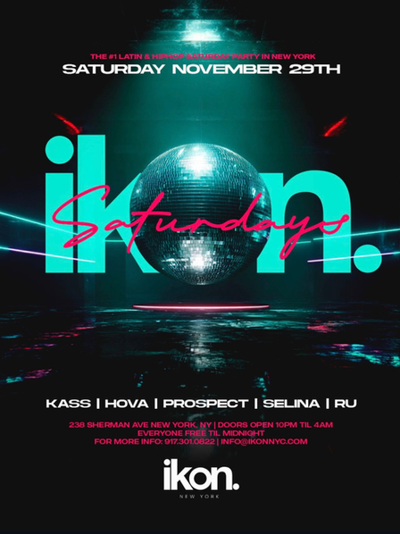 Experience the Hottest NYC Latin and Hip Hop Nightclub, restaurant, lounge, and party on Saturday Nights: Join us for an electrifying party and celebration with friends in the vibrant New York nightlife scene, featuring the sexiest and most beautiful Spanish, Latina, Dominican, Puerto Rican, and Colombian women and the baddest waitresses. Don't miss out on our celebrity artist after-parties and surprise celebrity appearances for an unforgettable night of music and excitement with the top Djs. We also offer hookahs.