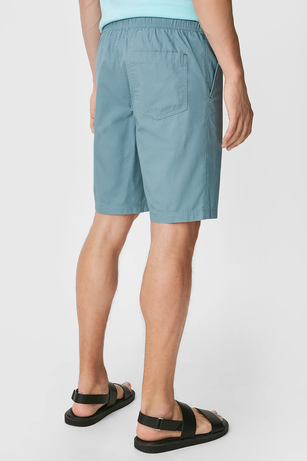 Thumbnail: Shorts gris / verde menta hawaiano