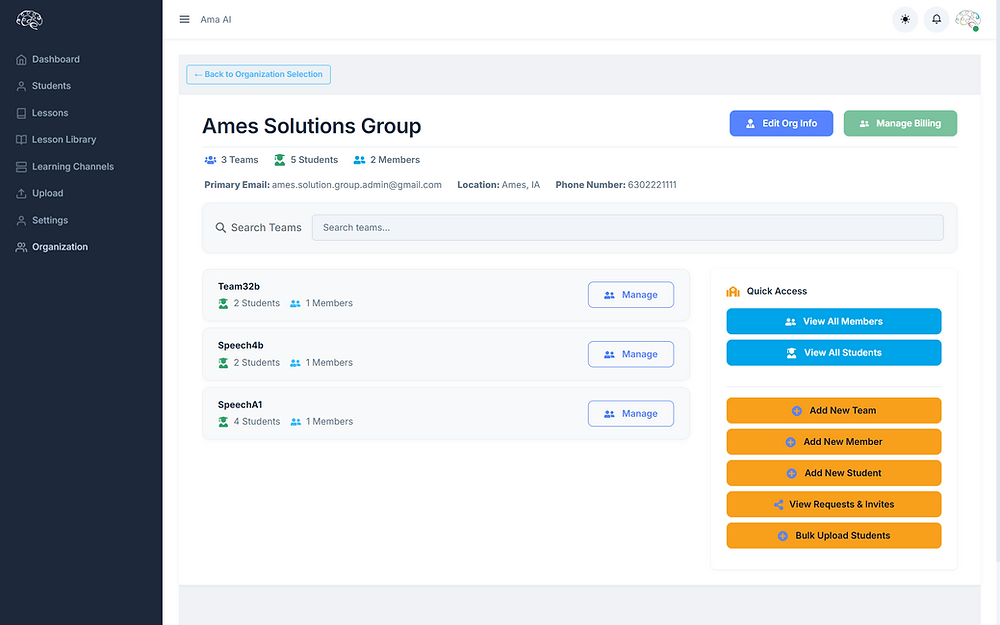 Ama Platform Managing Ama's Many Contexts: How Ama AI can now move with your child ...