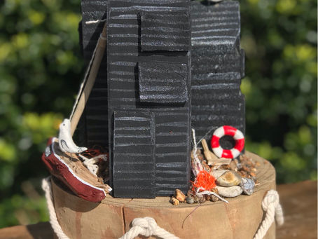 Creating fishing hut scenes. Hastings old is famous for them and are listed buildings now ❤️