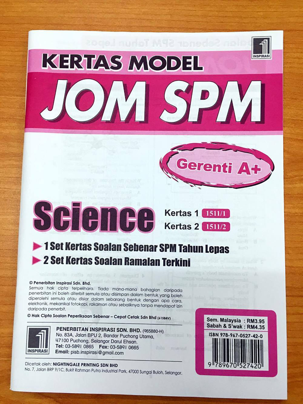 Jom SPM - Science