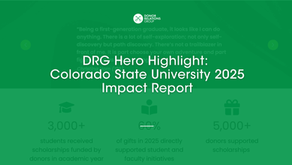 DRG Hero Highlight: Colorado State University 2025 Impact Report
