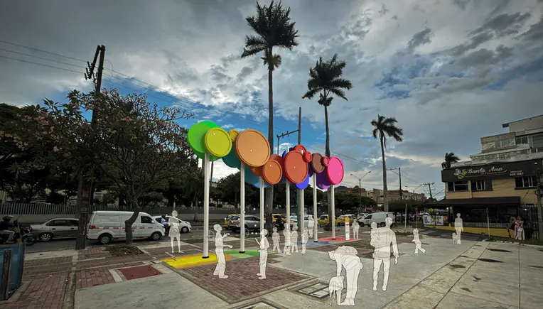 Visualización de obra: NODOS para Concurso Visión de Ciudad 