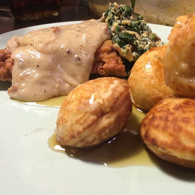 Ebelskivers & Chicken Fried Steak
