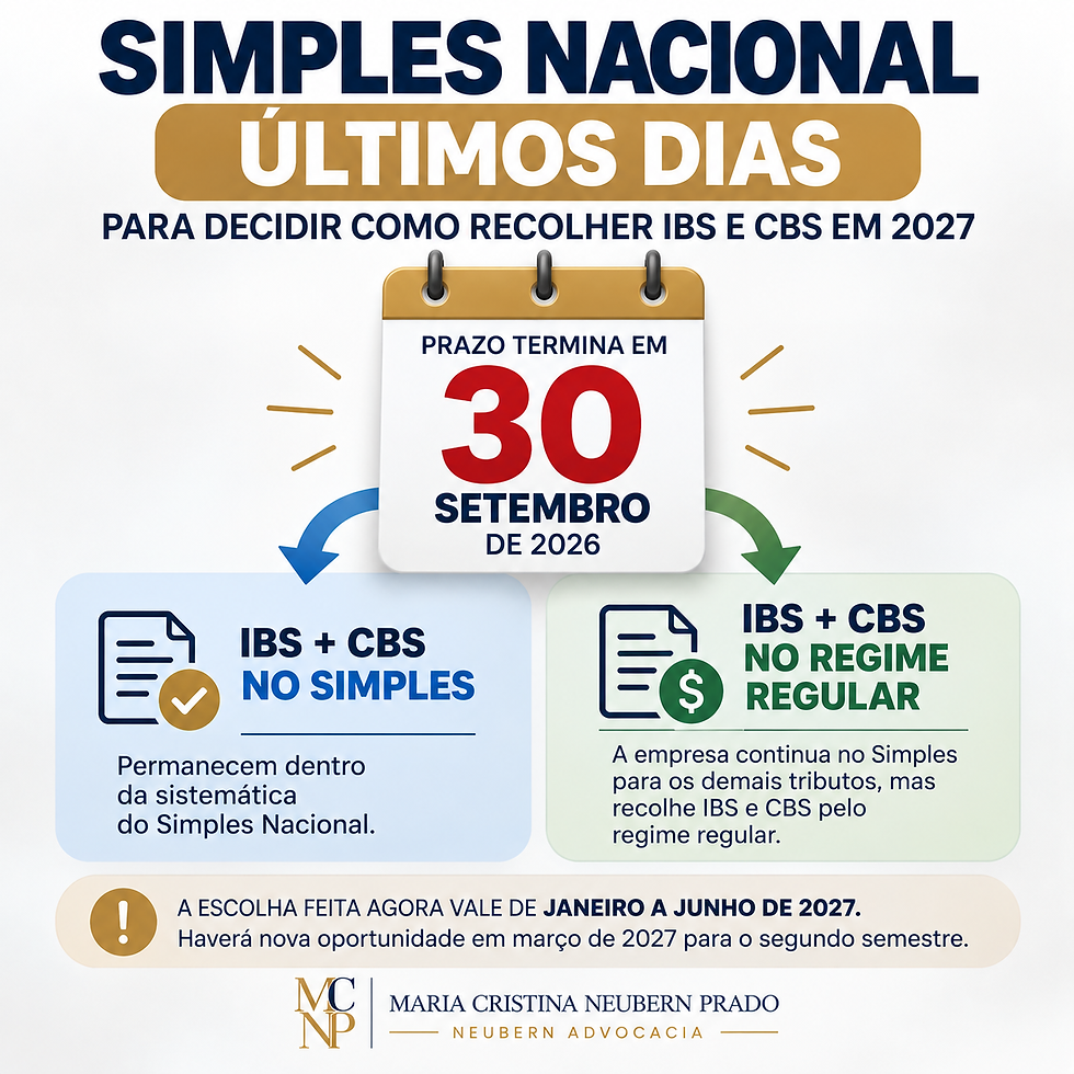 Reforma Tributária 30 de setembro