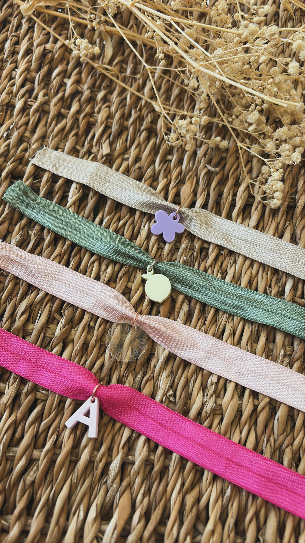 PAMPILLE POUR BRACELET ÉLASTIQUE PERSONNALISABLE