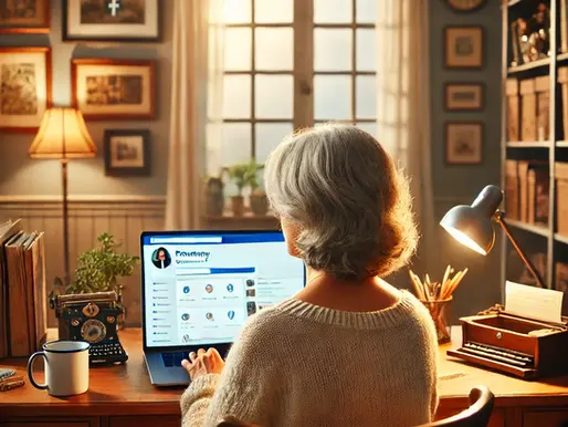 A Gentle Digital On-Ramp: Using Social Media as a Tool for Genealogists