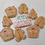 Thumbnail: Gingerbread themed SUGAR COOKIES mini Christmas Cookies