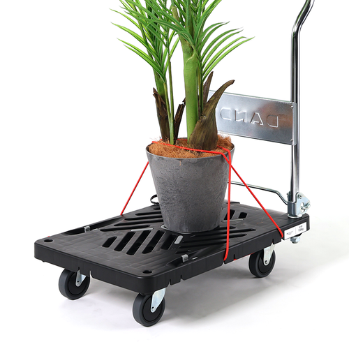 XシリーズtypeXL プラスチック製台車 耐荷重150kg 二段式 465×740 XL