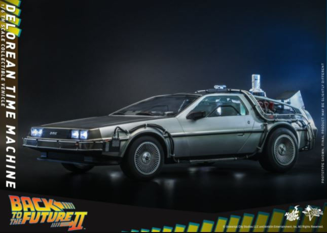 Thumbnail: Back to the Future Vehicle 1/6 DeLorean Time Machine 72 cm 