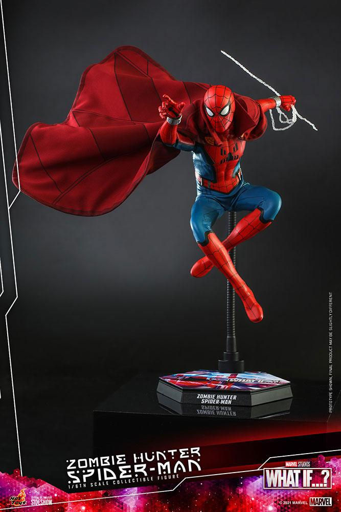 Miniatura: What If...? Action Figure 1/6 Zombie Hunter Spider-Man 30 cm