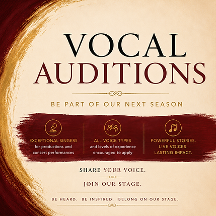 Opera Richmond Auditions - October 25, 2026