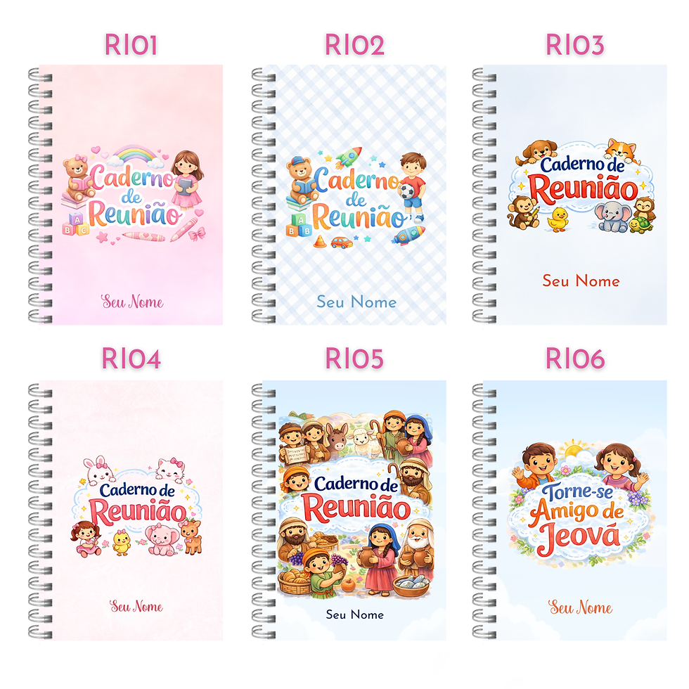 Miniatura: Caderno de Reunião Infantil