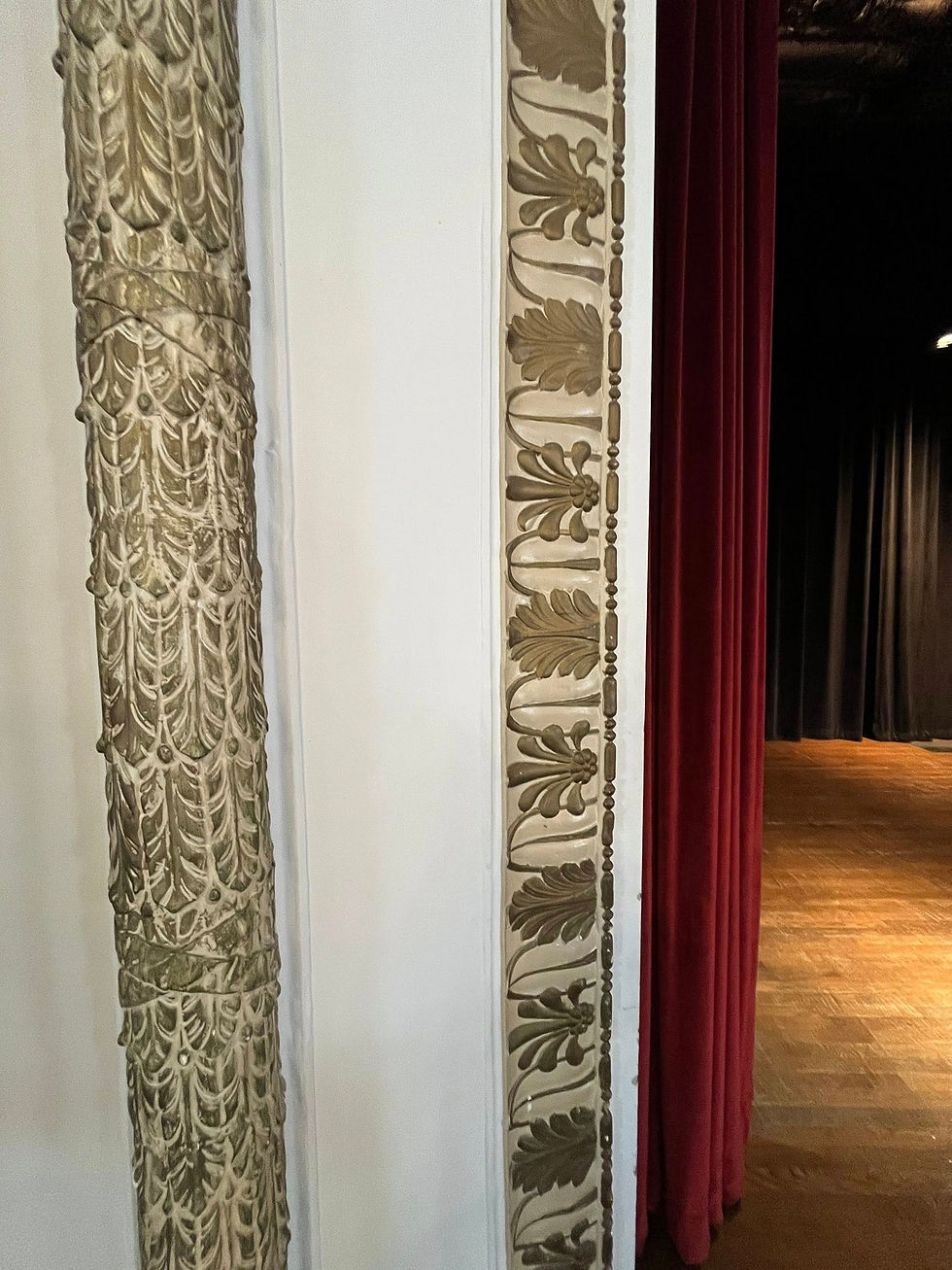 Theater stage trim
