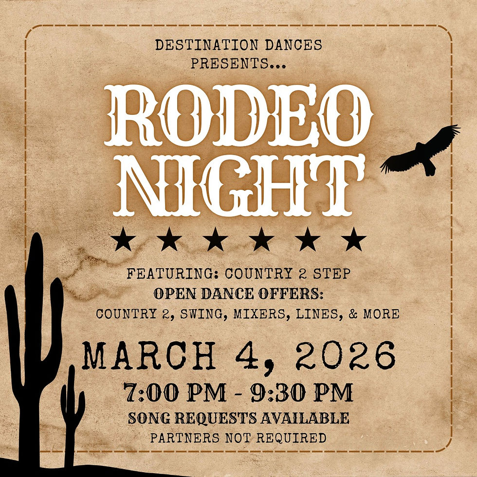 Destination Dances - Ballroom Lesson & Social