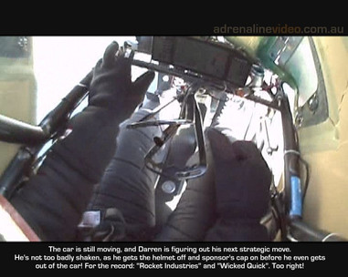 Top Fuel crash