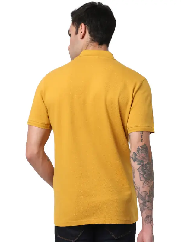 Thumbnail: Selected Homme - SLHCRATER - Structure SS Polo - Yellow