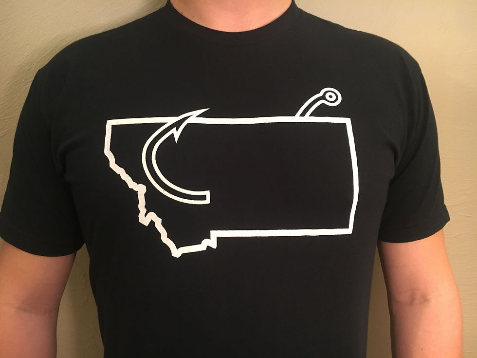 Thumbnail: Men's Hooked On Montana T-Shirt