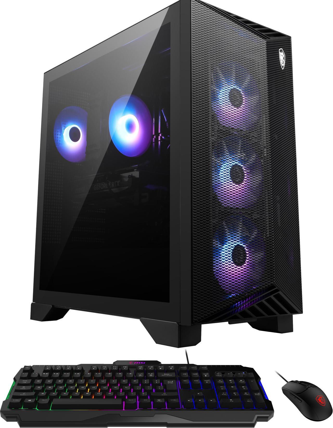 MSI Aegis Z Gaming Desktop PC, AMD Ryzen 7 7700, RTX 4060, 32GB DDR5