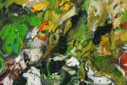 Turbulent Thalo 1 (Detail)