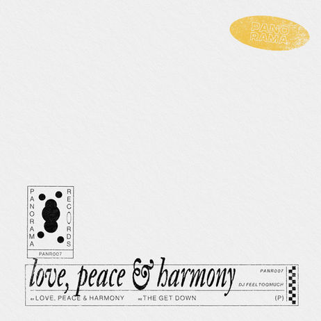 Pano Rec. presents it‘s latest release: Love, Peace & Harmony by DJ FEELTOOMUCH. This two-track EP dives into a raw, rhythmic space driven by sharp synth stabs, deep basslines, and a stripped-down, club-ready energy. The tracks build tension and release through minimal layers, letting the pulse of the sound speak for itself. Expect a focused, high-impact experience — perfect for late-night sets enjoyed in clubs or your personal headphone immersion.
Mitwirkende
veröffentlicht am 22. Mai 2025