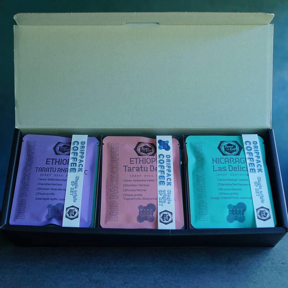 サムネイル： DRIP PACK COFFEE GIFT BOX/ドリップパックコーヒーギフトボックス3個セット