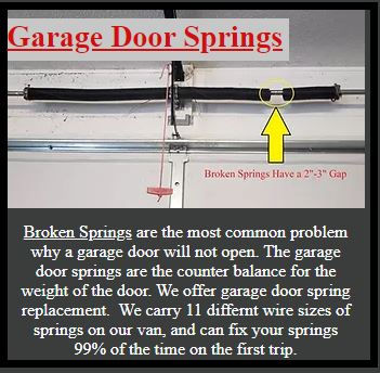 Garage Door Spring Replace Palmetto Fl
