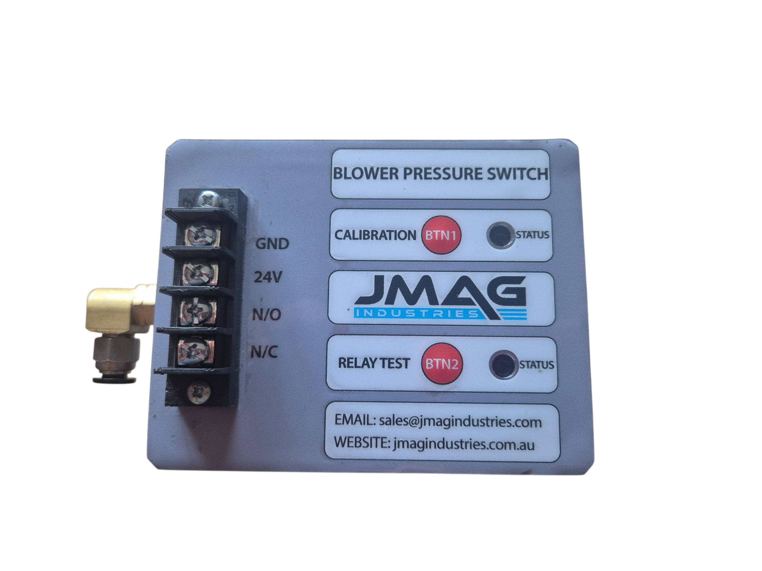 Digital Blower Pressure Switch – With Relay Test & Calibration