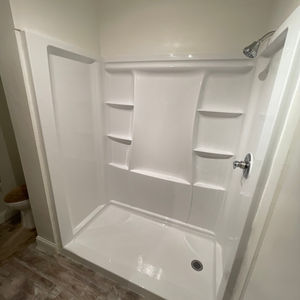Tub to walk-in conversion