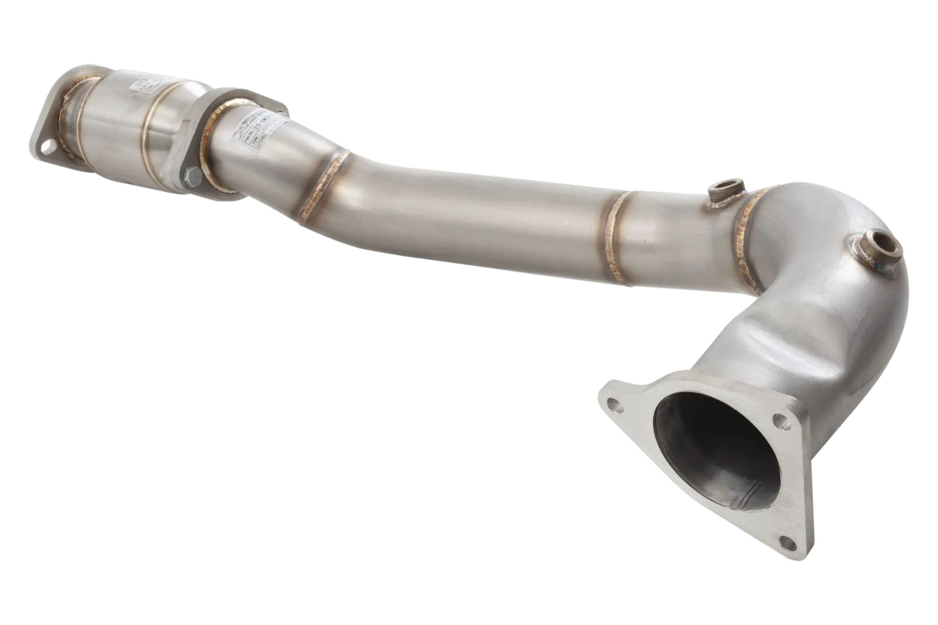 XFORCE Subaru VB WRX Turbo Exhaust Downpipe with Hi Flow Catalytic Converter