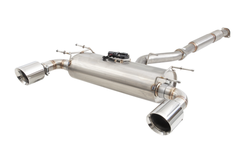 XFORCE Toyota 86 and BRZ 3Inch Varex Valved Cat Back Exhaust System ...