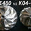 Thumbnail: THE TURBO ENGINEERS VW TTE480+ TFSI 5154 VAG UPGRADE TURBOCHARGER