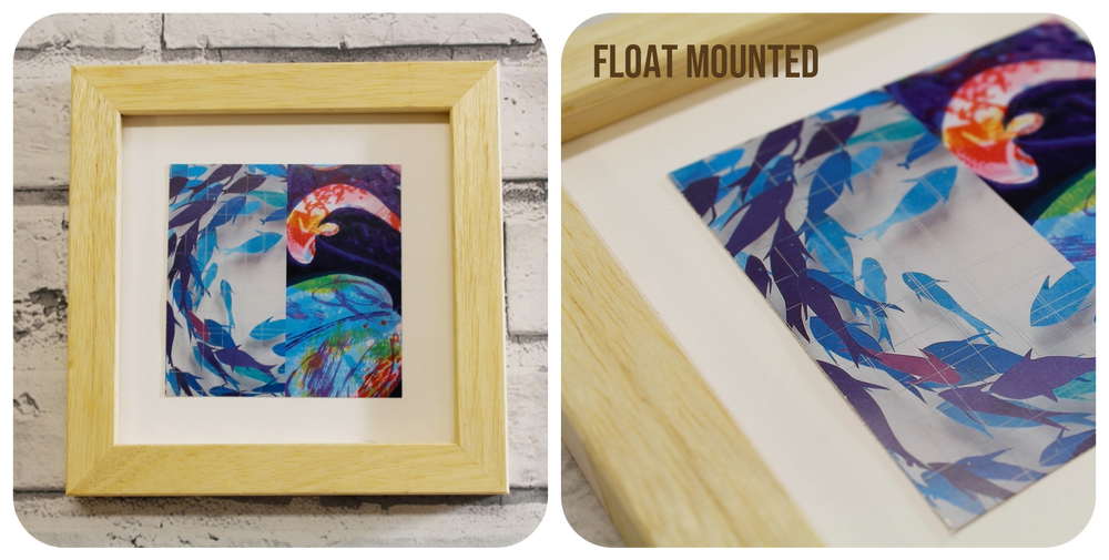 7 Ways to Frame Paper Art Work