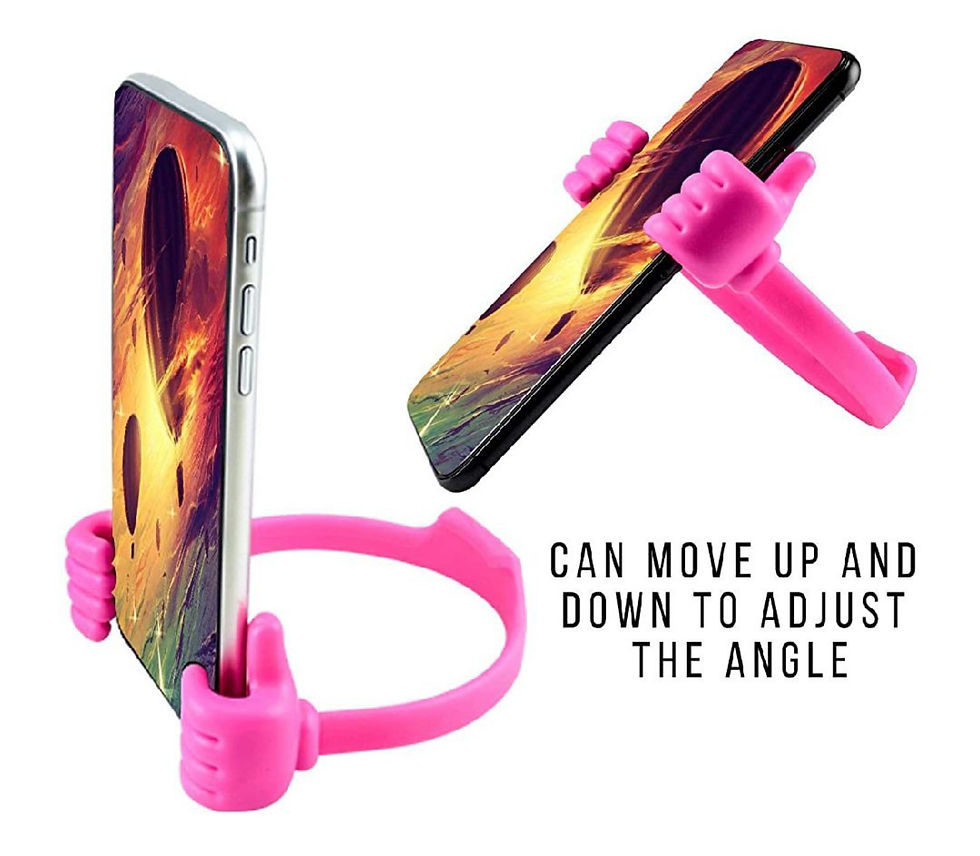 Thumbnail: Thumb mobile stand