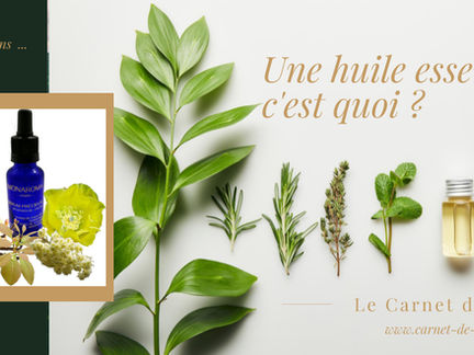 Une huile essentielle c'est quoi ? par MonAroma