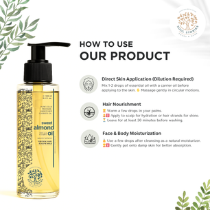 Sweet Almond Oil: A Luxurious Touch of Nature with Soul Stories