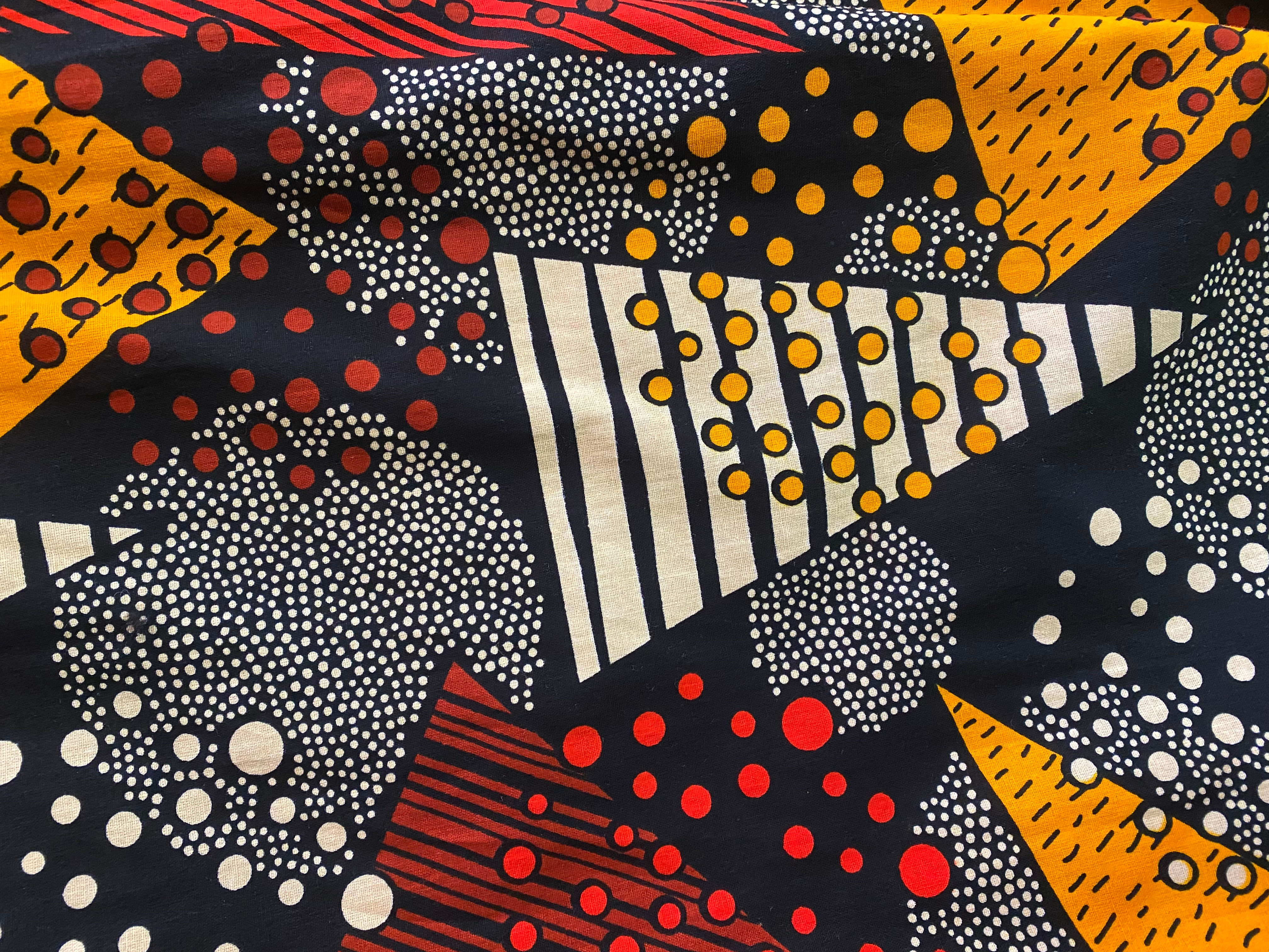 Long ankara kimono