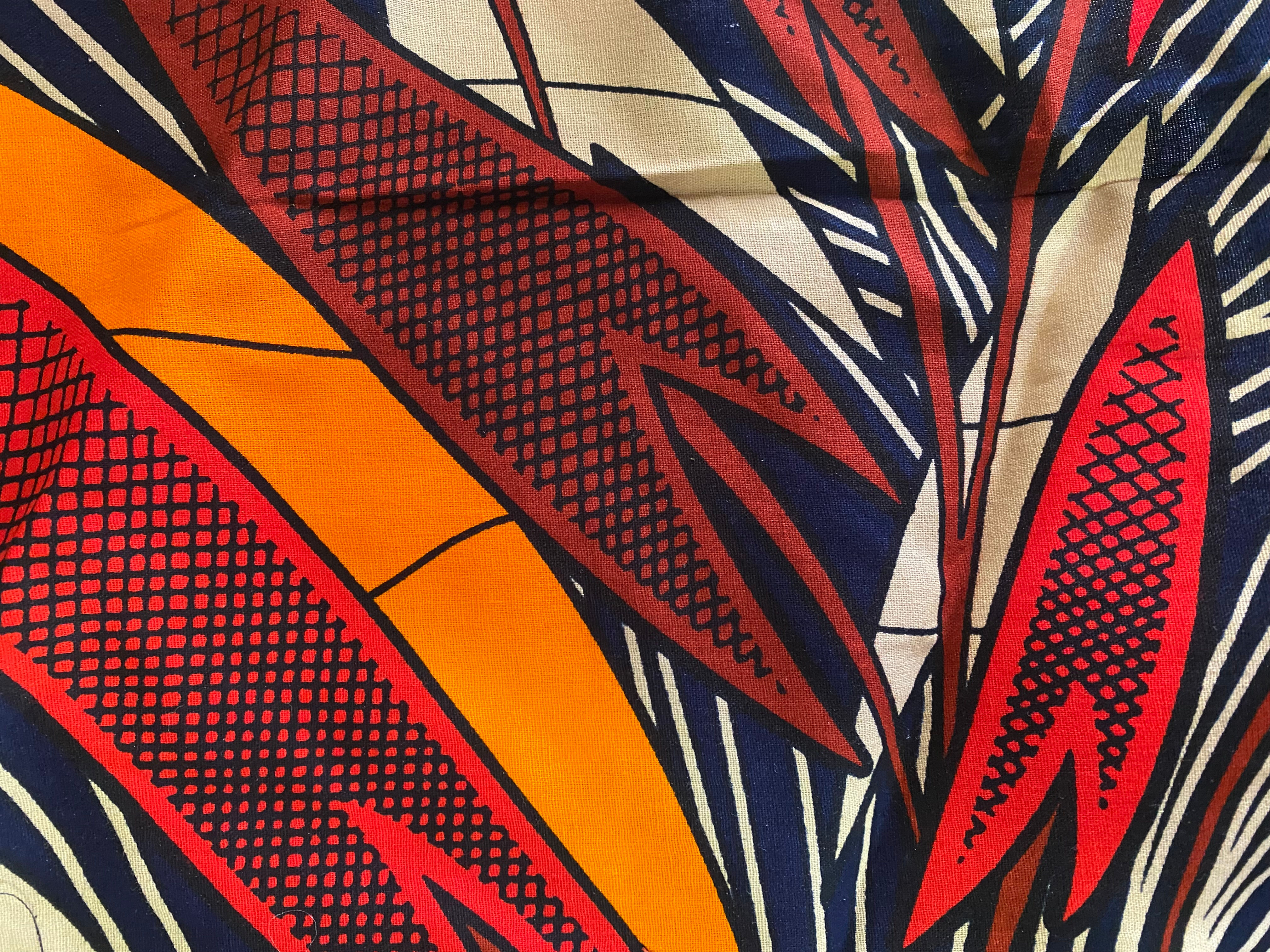 Long ankara kimono