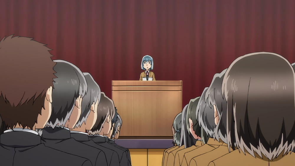 Hinamatsuri Hina Speech Anime Politics Underwood