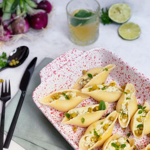 Conchiglioni petits pois - ricotta